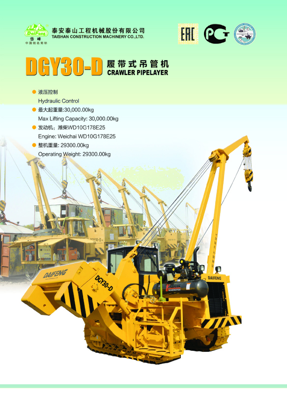 DGY30-D型吊管機